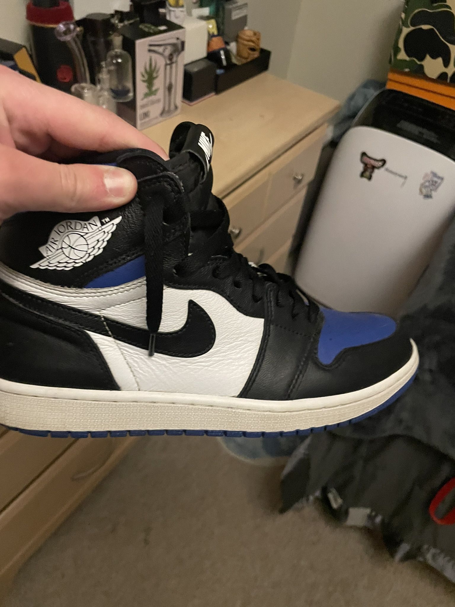 Jordan 1 Royal Toes Real Og All Worn 