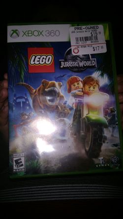 Lego jurassic World video game xbox 360