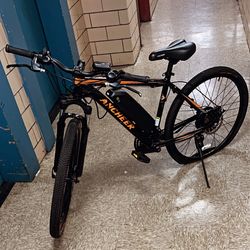 ANCHEER ELECTRIC BIKE WITH FLAT TIRE FOR $140- $120