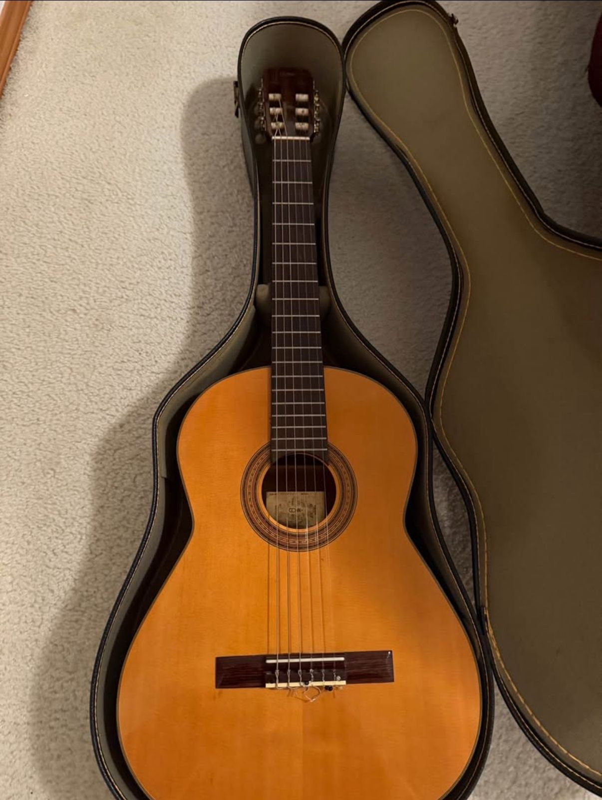 Vintage Conn C-10 Classical Guitar (Made in Japan) + Original Hard Case