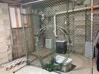 Baseball catcher net