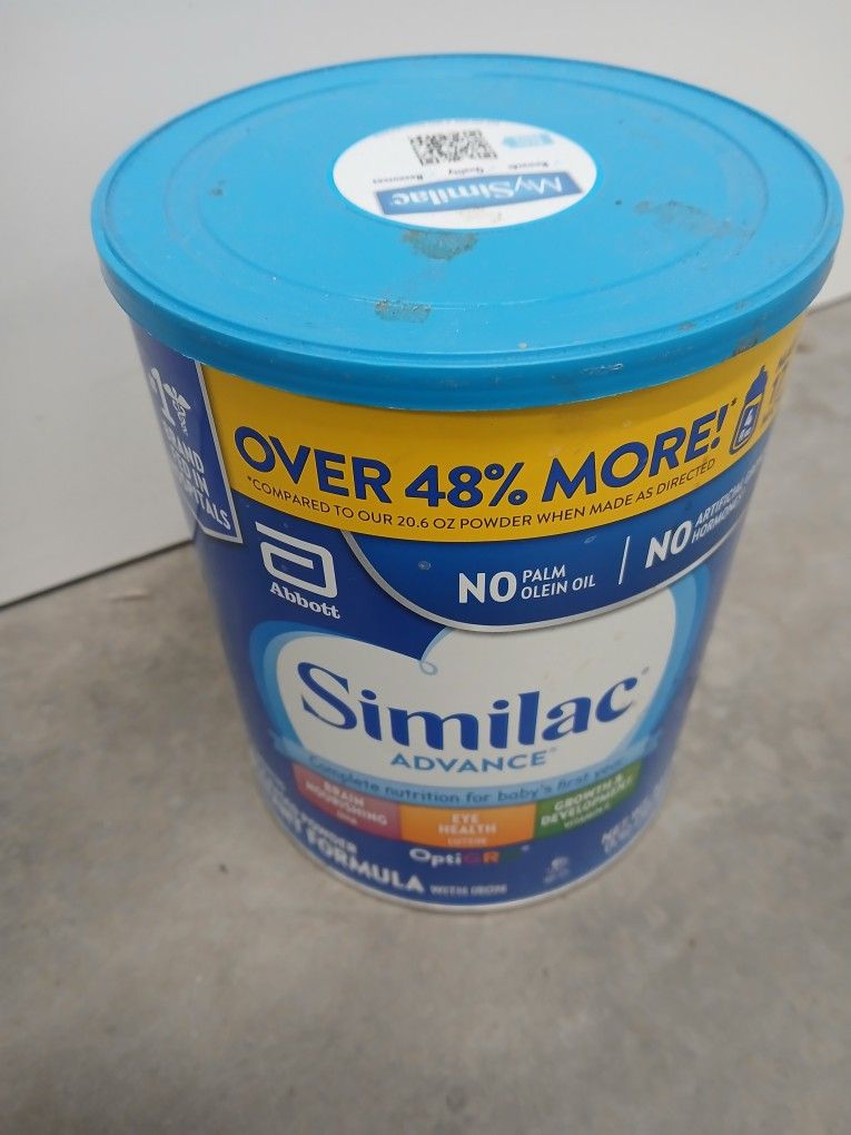 Similac Advance Blue Can