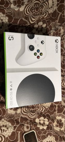 Xbox with accessories