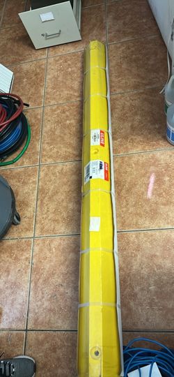 Uline Yellow Parking Curb Stop