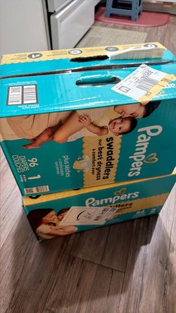Pampers swaddles unopened new
