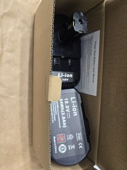 2x Generic Batteries For Ryobi 18v Tools