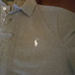 Polo SS Gray Shirt