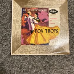 Arthur Murray Favorites-Foxtrots 10 inch 33 RPM record