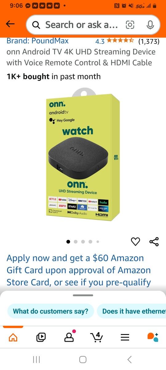 Onn Streaming Box