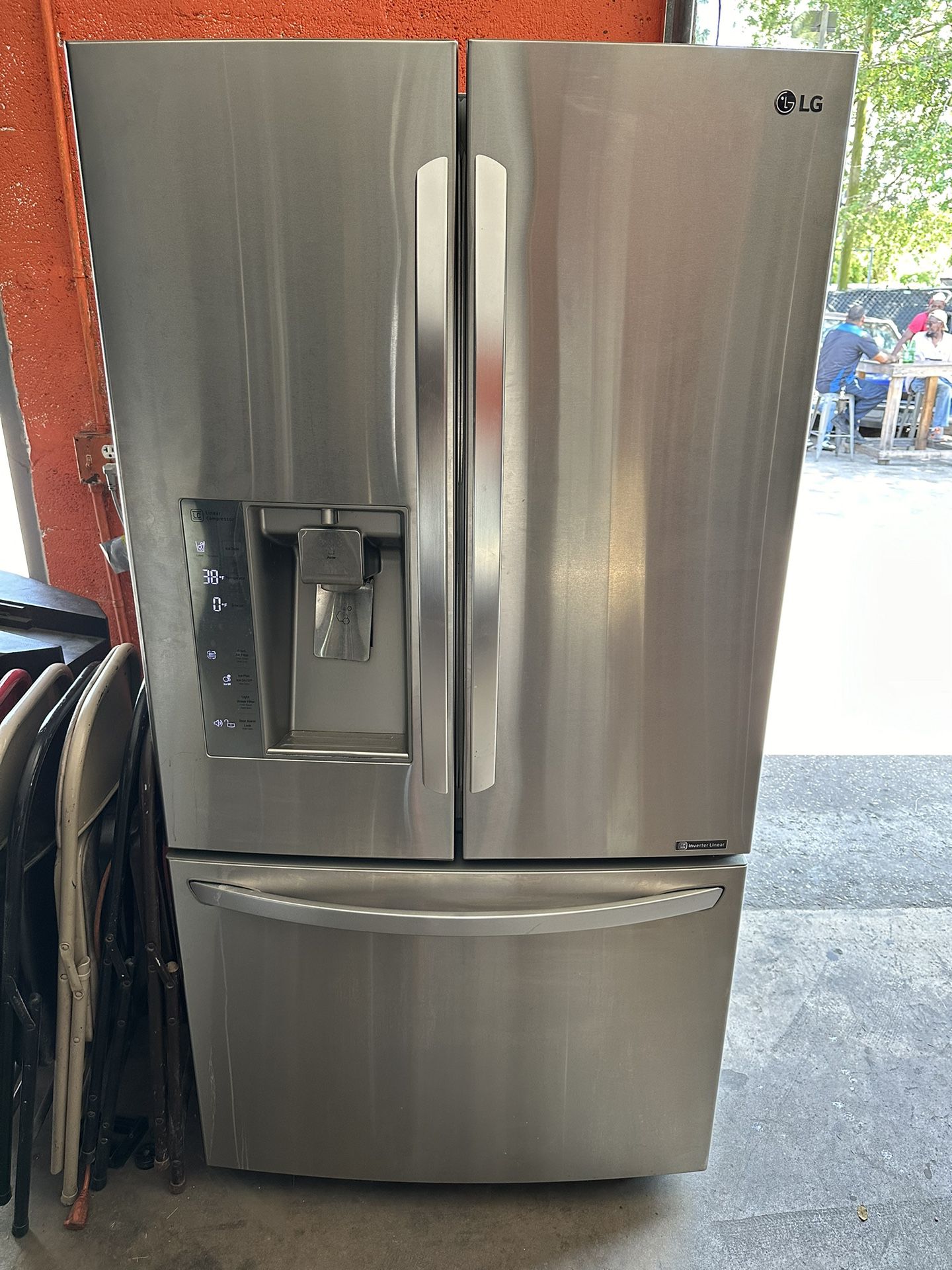 Lg Refrigerator (French Door) (stainless Steel)