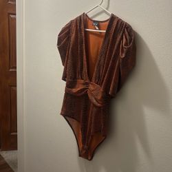 Animal Print Large Bodysuit
