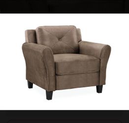 BRAND NEW Studio Living Harrington 35.4" Arm Chair, Transitional Modern, Pocket Coil Comfort