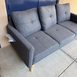 Aiho 67" W Modern Loveseat Sofa, Sofa with 3