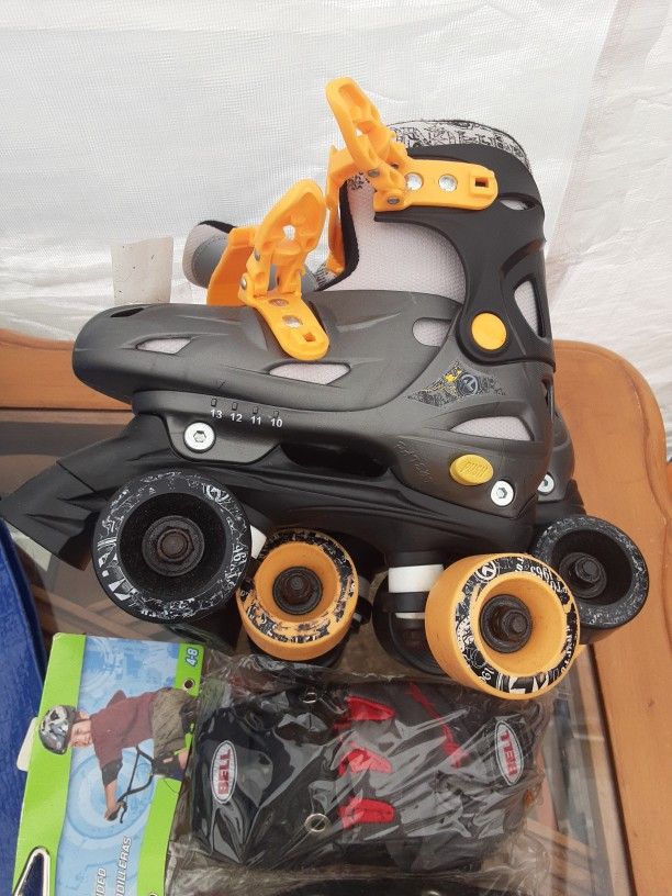 Adjustable Child's Roller Skates