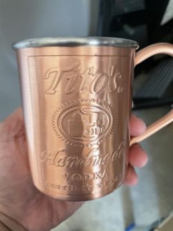 Tito’s Vodka Copper Mugs