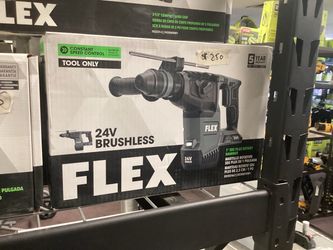FLEX 24V Brushless 1” Rotary Hammer (Tool-Only)   $250