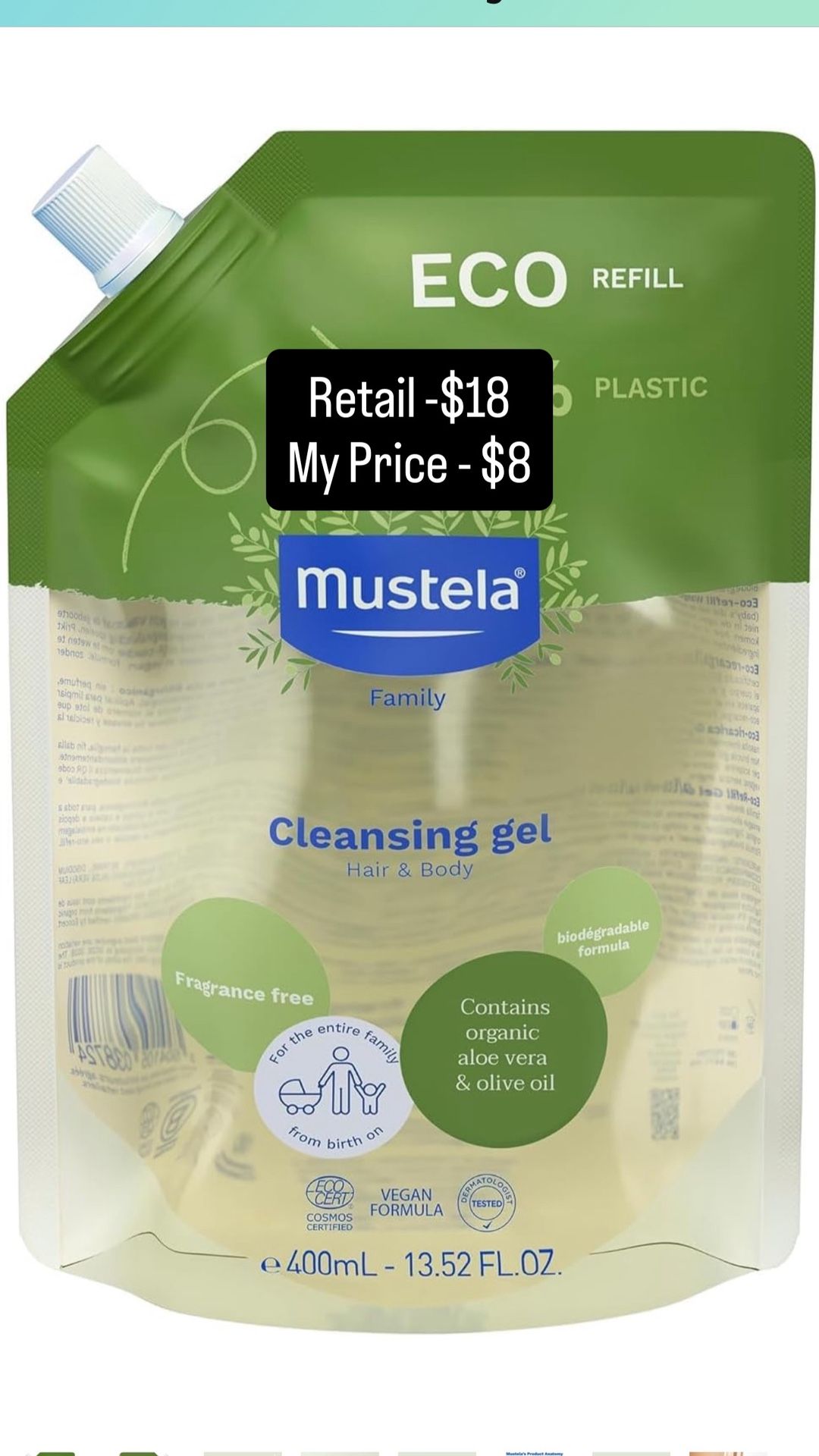 Mustela Cleansing Gel