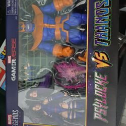 Marvel Legends Gamerverse Psylock Vs Thanos