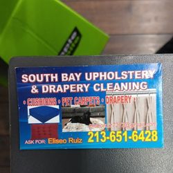 SOUTH BAY UPHOLSTERY & DRAPERY CLEANING