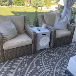 Set Of Armchairs Outdoor