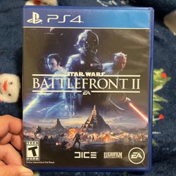 Star Wars Battle Front 2 PS4 Game 