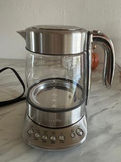 Breville smart crystal luxe electric kettle tea kettle