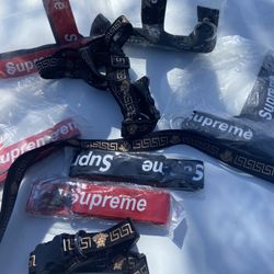 Supreme Dog Harness Collar Leash Set