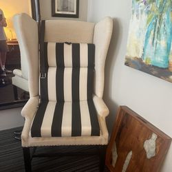 Restoration Hardware Wing Back Chairs
