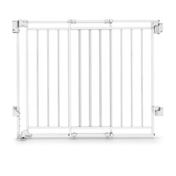 BRAND NEW Patywaga Extra Tall Baby Gate With No Bottom Bar, 39" H X 26.4-43" W, White