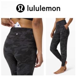 Lululemon Align Jogger 28" in Incognito Camo Multi Grey