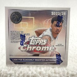 Topps Chrome NBA Monster Box New