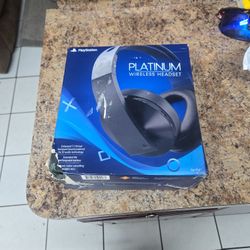 Playstation Platinum Wireless Headset