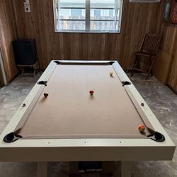 8 ft outdoor pool table