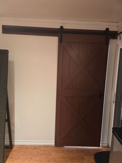 Beautiful Barn Door Wrong Size