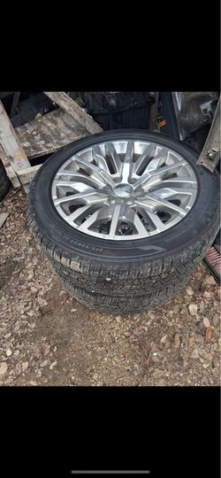 Sierra gmc rims 22s 6 lug pattern Denali wheels