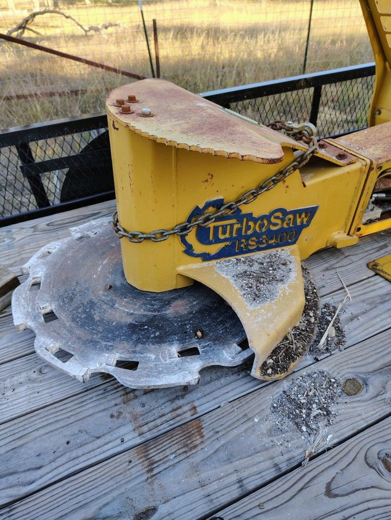 Turbo Saw RS3400 - Tree Stump Grinder