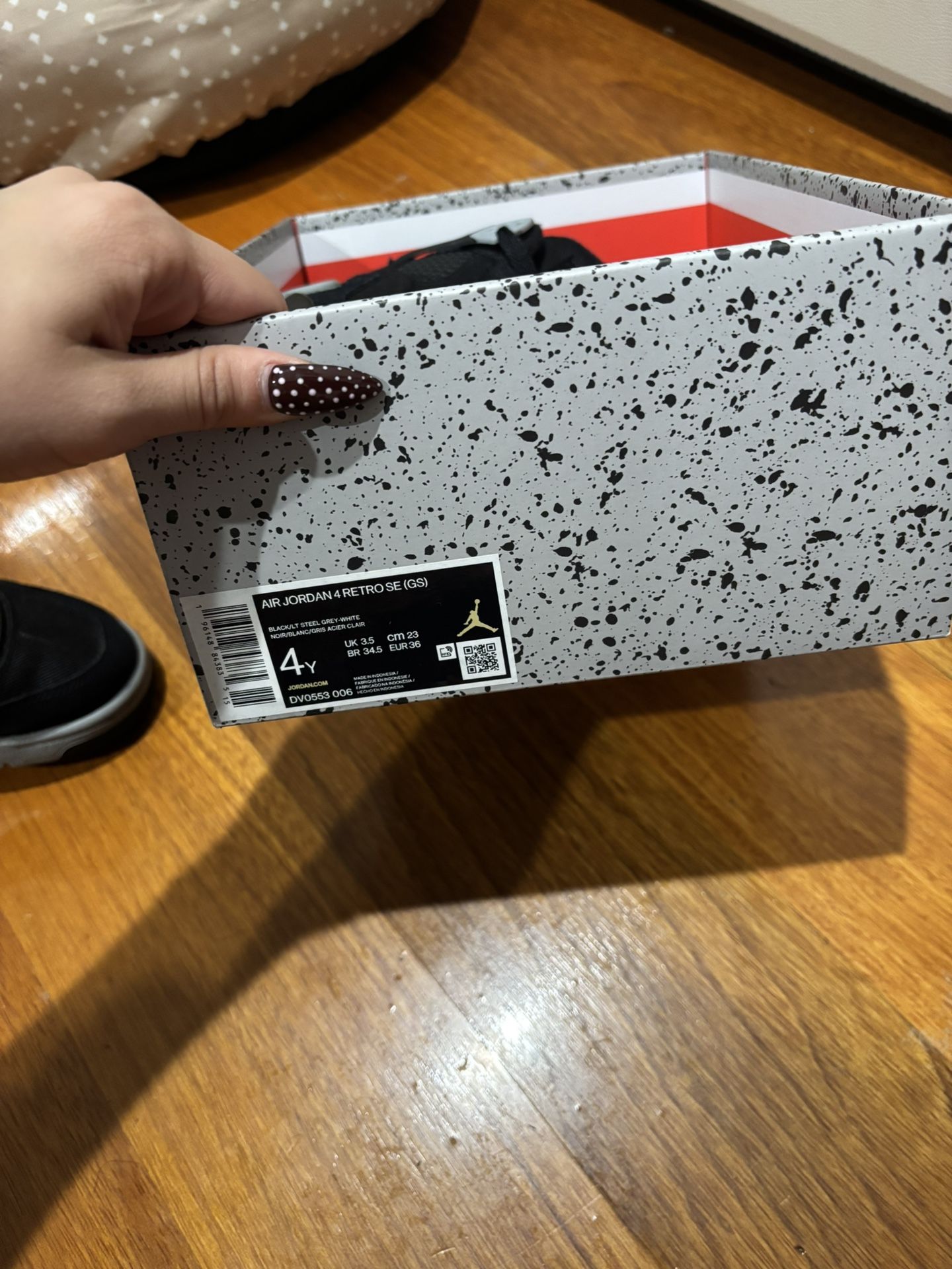 Jordan Retro 4 Black Canva