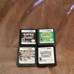 -Pokémon Nintendo DS Games-