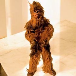 Star Wars Chewbacca 12” Poseable Talking Electronic Action Figure Work 