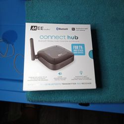 Connect
Hub
Bluetooth
Audio
Transmitter
&
Receiver