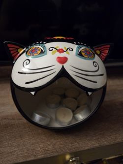 Halloween Candle Vessel
