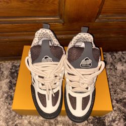 Grey LV Skates 