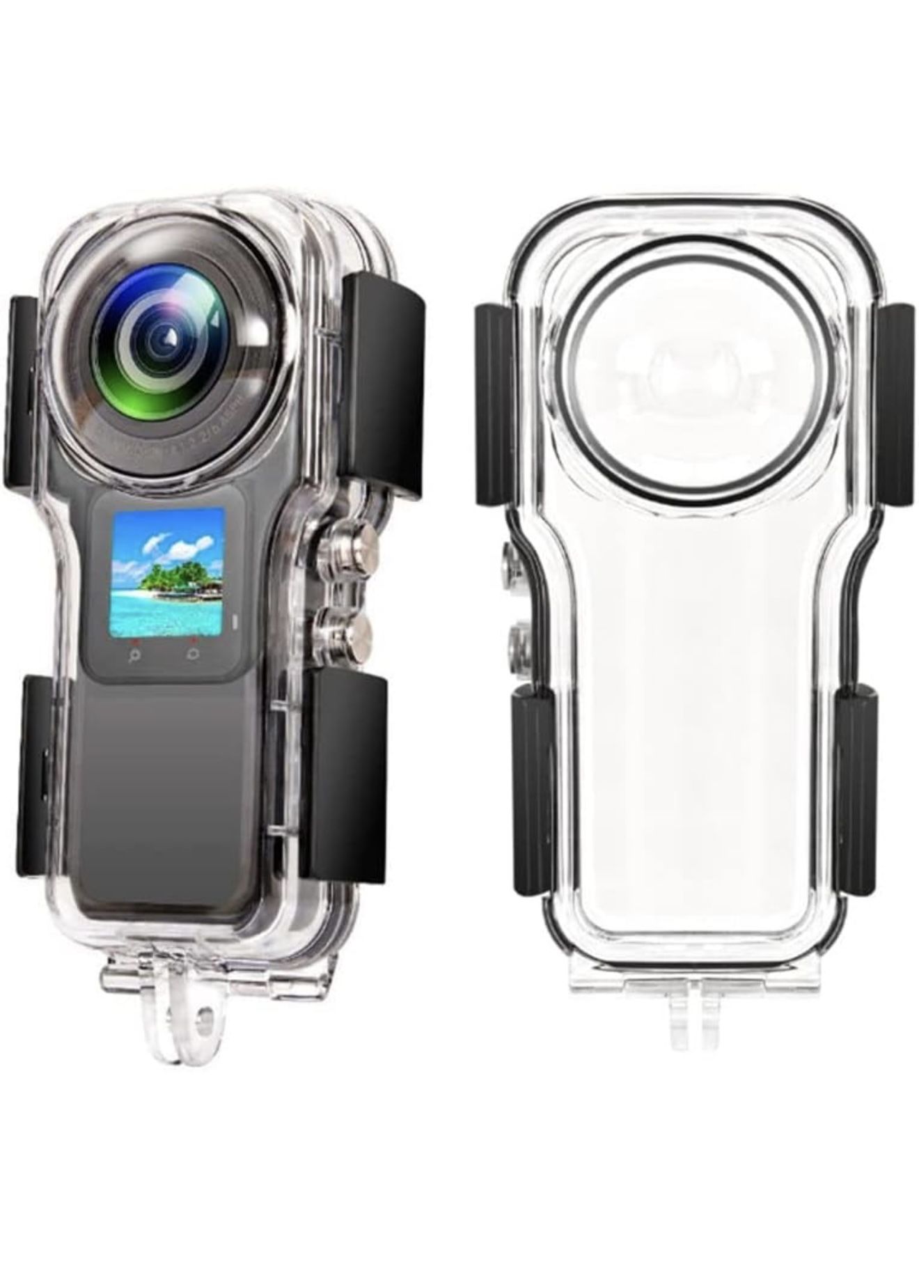 Waterproof Case 50M Underwater Diving Protective Case for Insta360 ONE RS 1 inch 360 Edition