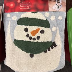 Christmas Bathroom Rug