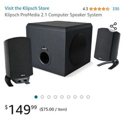 Klipsch Computer Speakers 