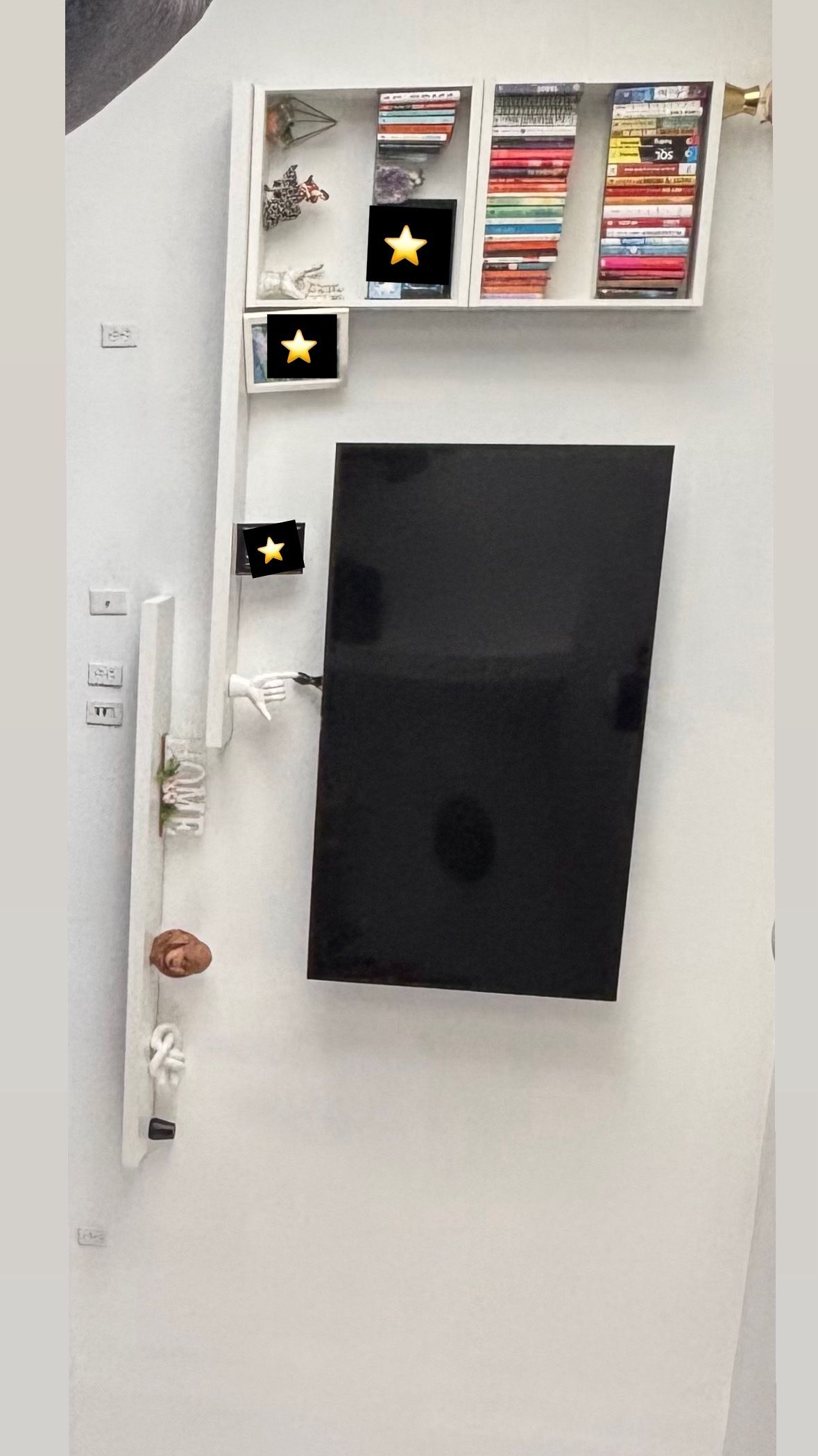 2 Long Floating White IKEA Shelves Must Sell Decor Wall Shelves Long
