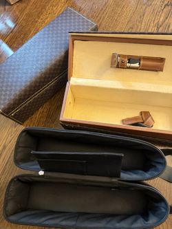 3-Piece Wine Bottle Carrier & Gift Case Set with Wine Accessories