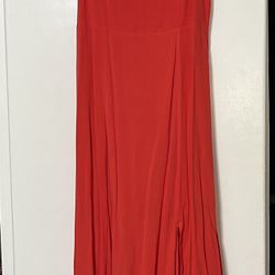 Red Midi Dress