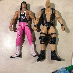 Stone Cold And Bret Hart 