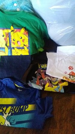 Ropa para niño size 6a 7 8. 10